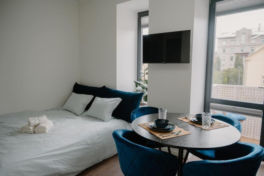New Studio In The City Center Near Bus Station With Parking Leilighet